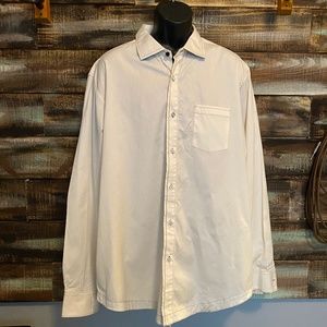 Tommy Bahama Long Sleeve Cream Shirt